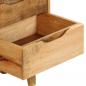 Preview: Nachttisch Mangoholz Massiv 40 x 30 x 59,5 cm 