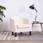 Preview: ARDEBO.de - Sessel Beige Stoff