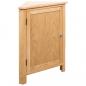 Preview: ARDEBO.de - Eckschrank 59x45x80 cm Massivholz Eiche