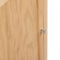 Preview: Eckschrank 59x45x80 cm Massivholz Eiche