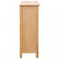 Preview: Weinschrank 72x32x90 cm Massivholz Eiche