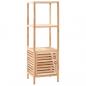 Preview: ARDEBO.de - Badezimmerschrank Massivholz Walnuss 39,5x35,5x123 cm