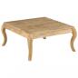 Preview: ARDEBO.de - Couchtisch 80 x 80 x 40 cm Mangoholz Massiv