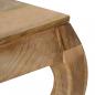 Preview: Couchtisch 80 x 80 x 40 cm Mangoholz Massiv