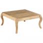 Preview: Couchtisch 80 x 80 x 40 cm Mangoholz Massiv