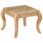 Preview: Beistelltisch 45 x 45 x 40 cm Mangoholz Massiv