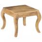 Preview: Beistelltisch 45 x 45 x 40 cm Mangoholz Massiv