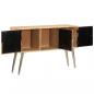 Preview: Sideboard 120 x 30 x 75 cm Massivholz Mango