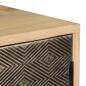 Preview: Sideboard 120 x 30 x 75 cm Massivholz Mango