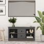 Preview: ARDEBO.de - TV-Schrank Grau 103x36,5x52 cm Massivholz Kiefer