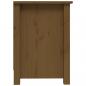 Preview: TV-Schrank Honigbraun 103x36,5x52 cm Massivholz Kiefer