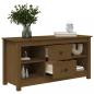 Preview: TV-Schrank Honigbraun 103x36,5x52 cm Massivholz Kiefer