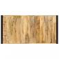 Preview: Esstisch 160 x 80 x 75 cm Mangoholz Massiv