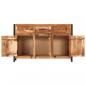 Preview: Sideboard 120x35x75 cm Akazie Massivholz