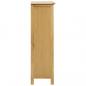 Preview: Weinschrank 56 x 32 x 110 cm Massivholz Eiche