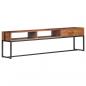 Preview: TV-Schrank 160 x 30 x 45 cm Massivholz 