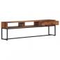 Preview: TV-Schrank 160 x 30 x 45 cm Massivholz 