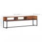 Preview: TV-Schrank 160 x 30 x 45 cm Massivholz 