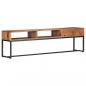 Preview: TV-Schrank 160 x 30 x 45 cm Massivholz 