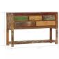 Preview: Sideboard 120x30x75 cm Altholz Massiv