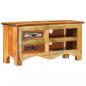 Preview: ARDEBO.de - TV-Schrank 80x30x40 cm Altholz Massiv