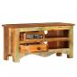 Preview: TV-Schrank 80x30x40 cm Altholz Massiv