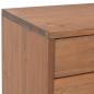 Preview: TV-Schrank mit 4 Schubladen 120x30x40 cm Massivholz Tanne