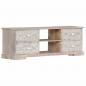 Preview: ARDEBO.de - TV-Schrank 120x30x40 cm Massivholz Akazie