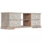 Preview: TV-Schrank 120x30x40 cm Massivholz Akazie