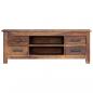 Preview: TV-Schrank 110x30x40 cm Massivholz Palisander