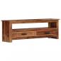 Preview: TV-Schrank 118x30x40 cm Massivholz Palisander