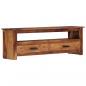 Preview: TV-Schrank 118x30x40 cm Massivholz Palisander