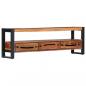 Preview: TV-Schrank 140x30x45 cm Massivholz Akazie