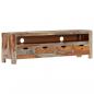 Preview: TV-Schrank 130x30x40 cm Massivholz Palisander