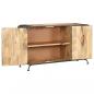 Preview: Sideboard 140 x 40 x 80 cm Mango-Massivholz