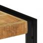 Preview: TV-Schrank 90 x 30 x 40 cm Mango-Massivholz