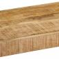 Preview: TV-Schrank 90 x 30 x 40 cm Mango-Massivholz