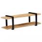 Preview: ARDEBO.de - TV-Schrank 130 x 40 x 40 cm Massivholz Mango