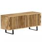 Preview: TV-Schrank 90 x 30 x 40 cm Mango-Massivholz