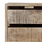 Preview: Sideboard 140×30×60 cm Massivholz Mango