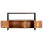 Preview: Sideboard 120x30x75 cm Altholz Massiv 