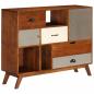 Preview: Sideboard 115 x 35 x 86 cm Akazienholz Massiv