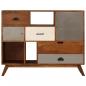 Preview: Sideboard 115 x 35 x 86 cm Akazienholz Massiv