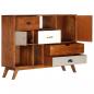 Preview: Sideboard 115 x 35 x 86 cm Akazienholz Massiv