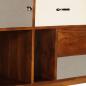 Preview: Sideboard 115 x 35 x 86 cm Akazienholz Massiv