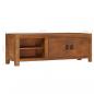 Preview: TV-Schrank 120x30x40 cm Massivholz Mango