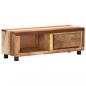 Preview: ARDEBO.de - TV-Schrank 100x30x33 cm Altholz Massiv