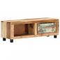 Preview: TV-Schrank 100x30x33 cm Altholz Massiv