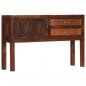 Preview: Sideboard 118x30x75 cm Massivholz Mango