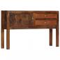 Preview: Sideboard 118x30x75 cm Massivholz Mango